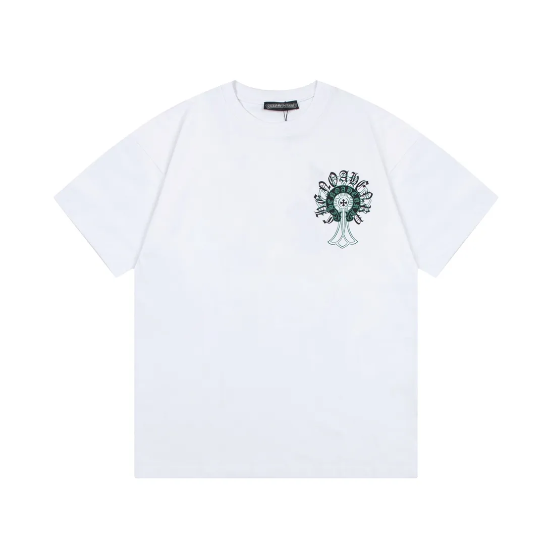Chrome Hearts/ Logo Same Style T Versatile : White Size：XS~L